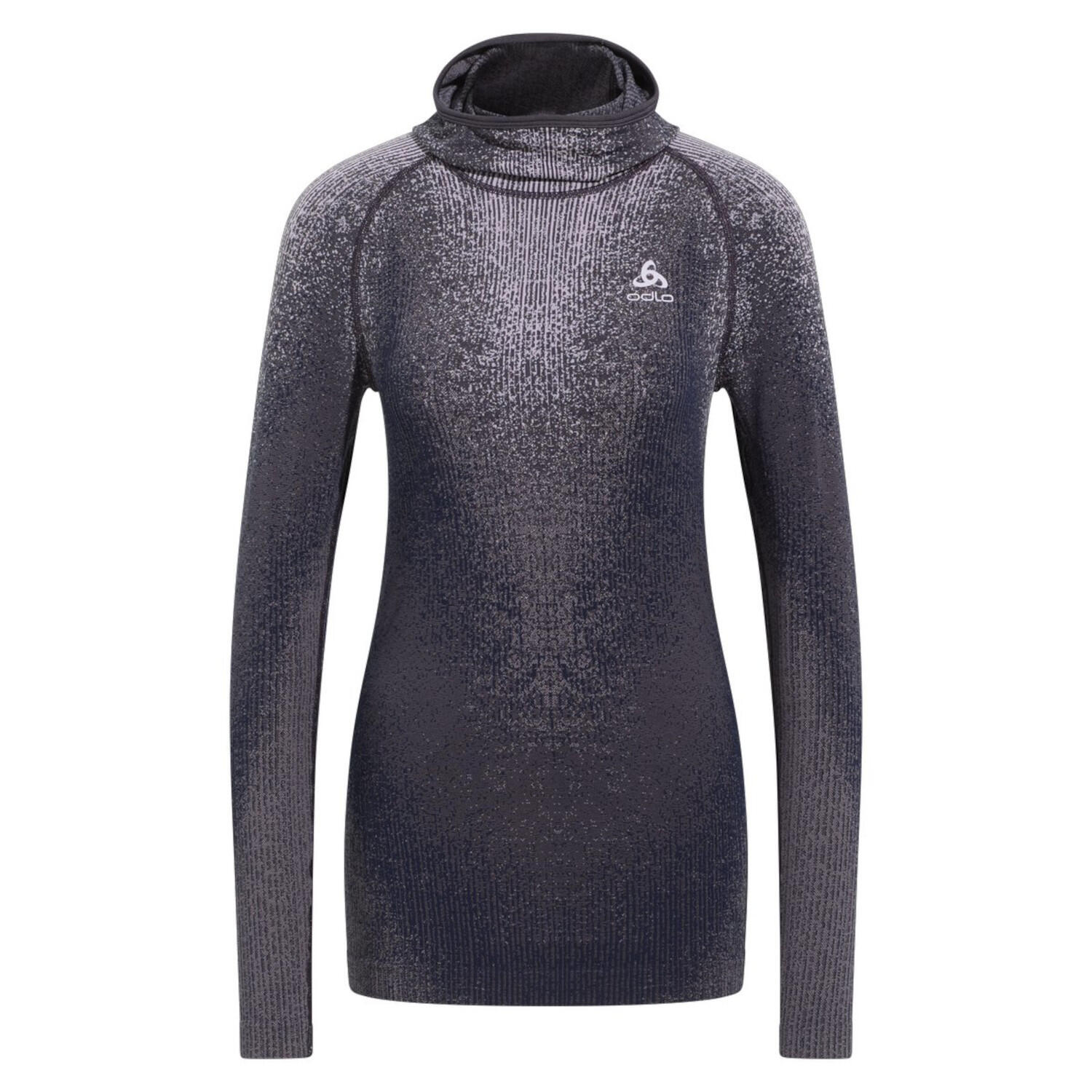 Bluza termoaktywna damska Odlo Blackcomb Eco BL Top Facemask LS