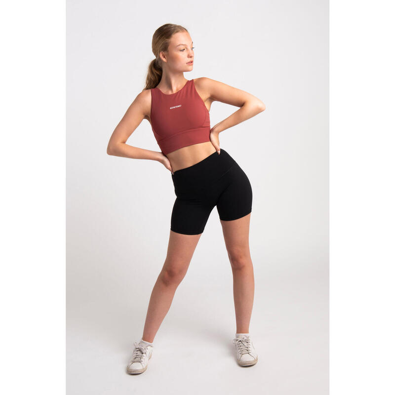 Fitness Short Medium Lengte - Dames - Zwart