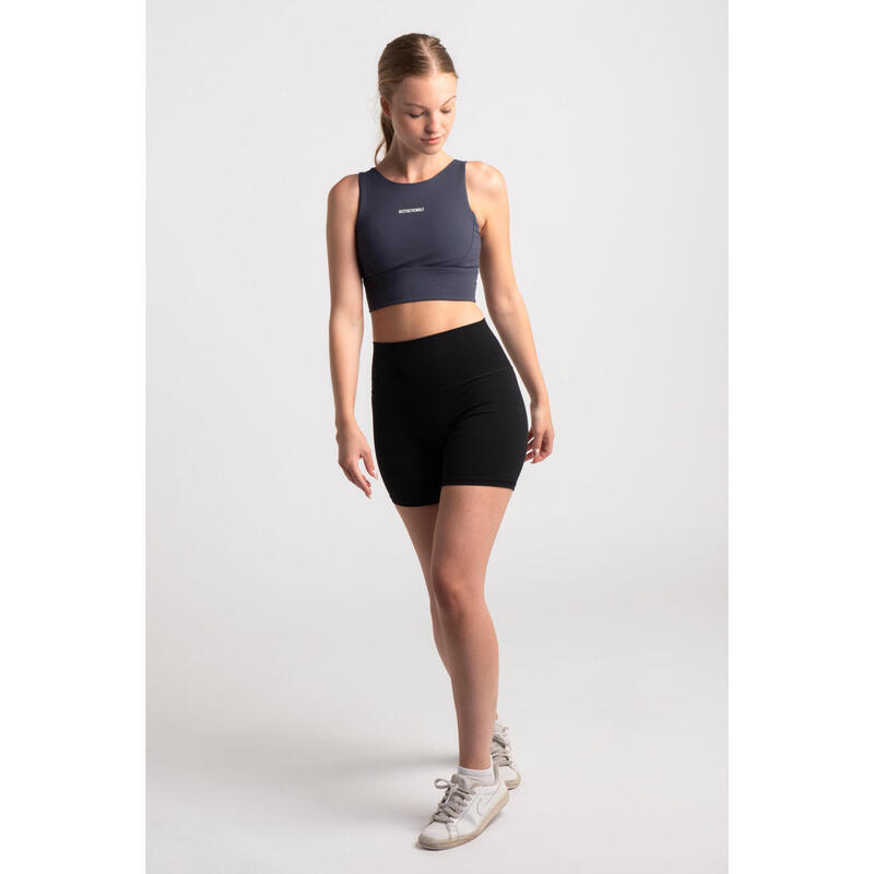 Fitness Short Medium Lengte - Dames - Zwart