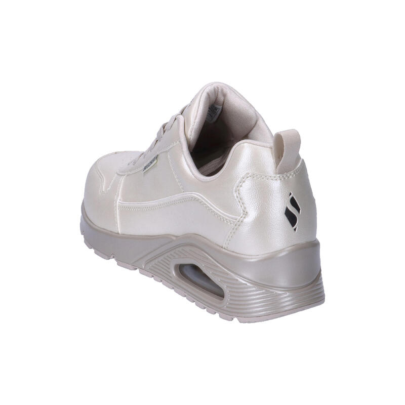 Pantofi sport femei Skechers Uno - Galactic Gal, Bej
