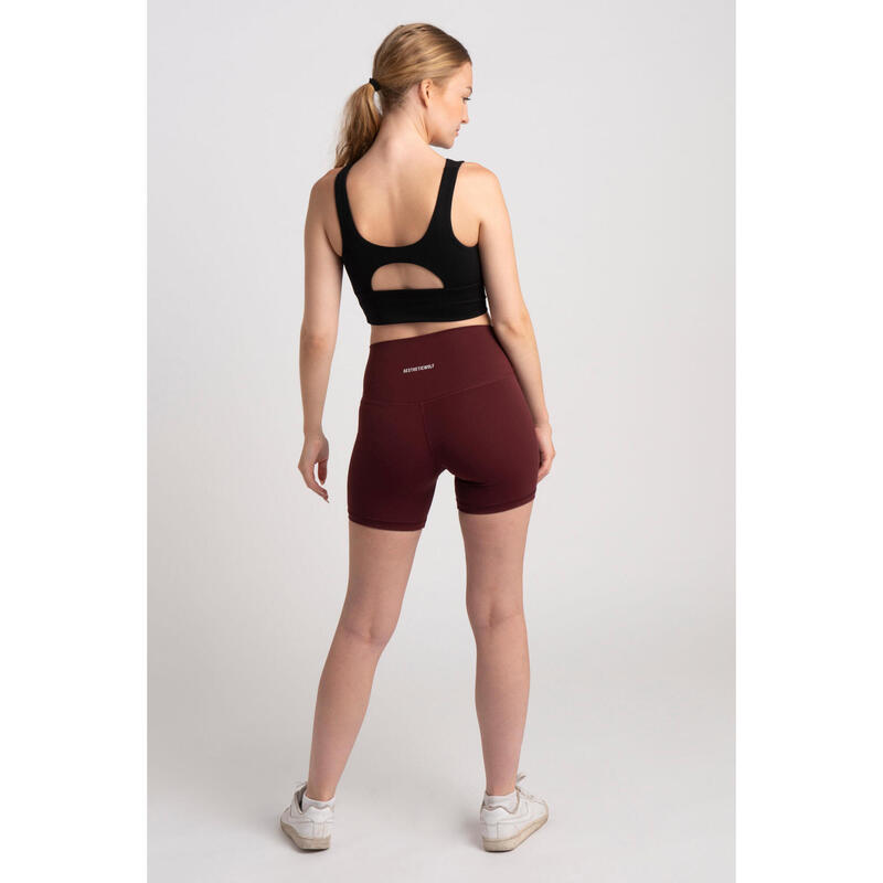 Pantaloncini Di Media Lunghezza - Fitness - Donna - Porto Rosso