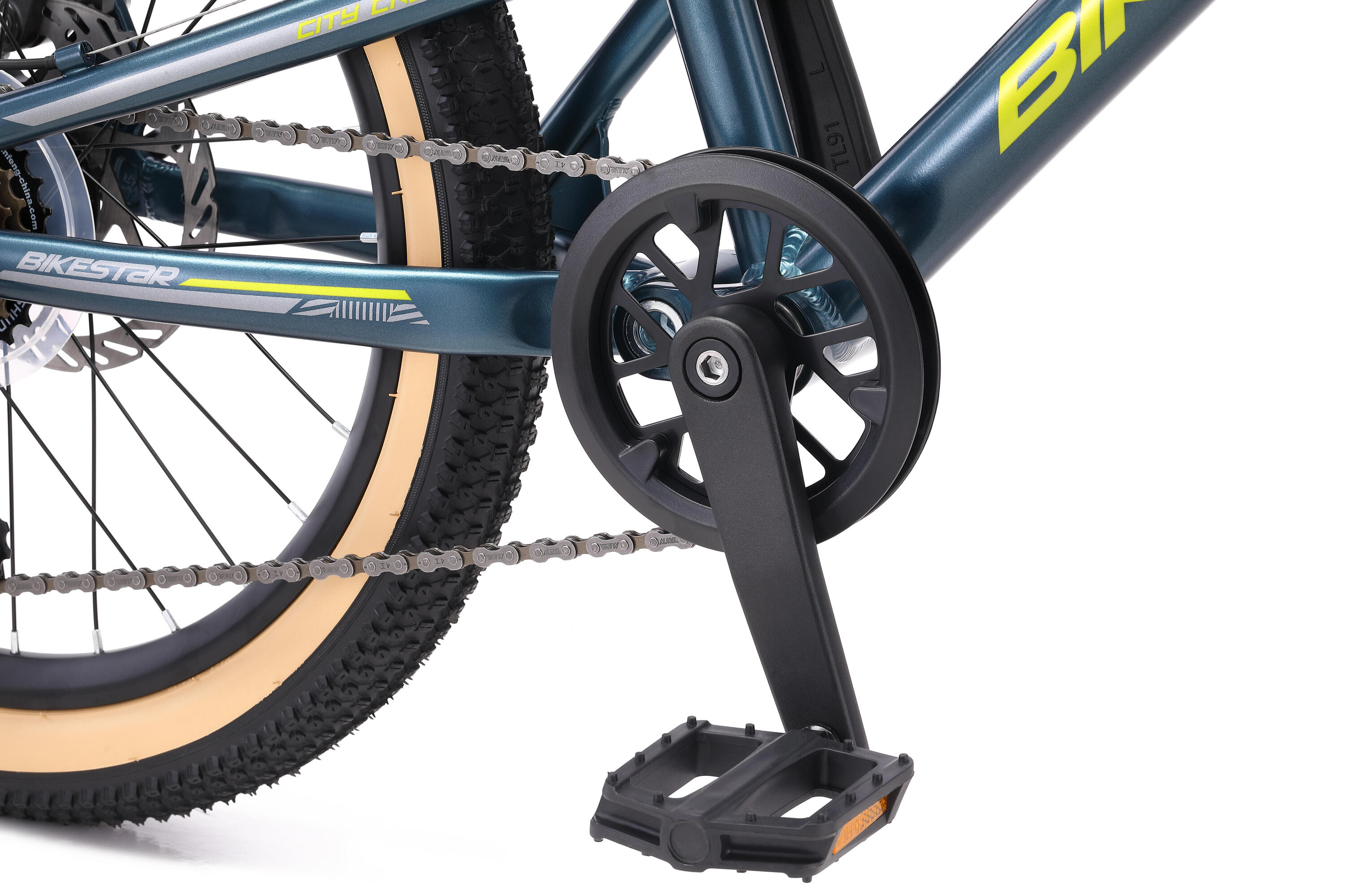 VTT 20" aluminium, vélo enfant 6 ans, semi-rigide, 21 vitesses, frein à disque 7/7