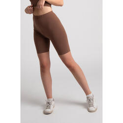 Short Fitness / Cycliste 'Body' - Femme - Mocha Brun