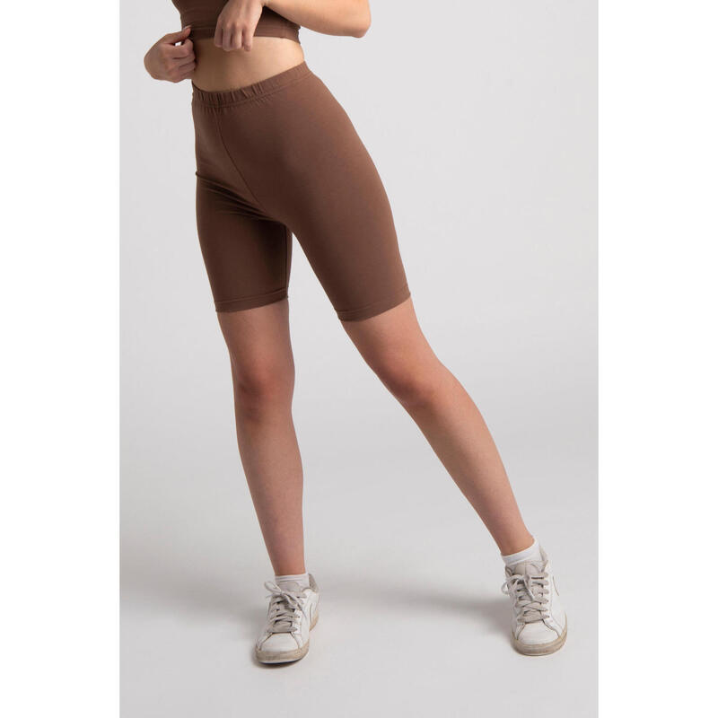 Sportleggings Damen hoher Bund figurformend BESHAPED - DECATHLON