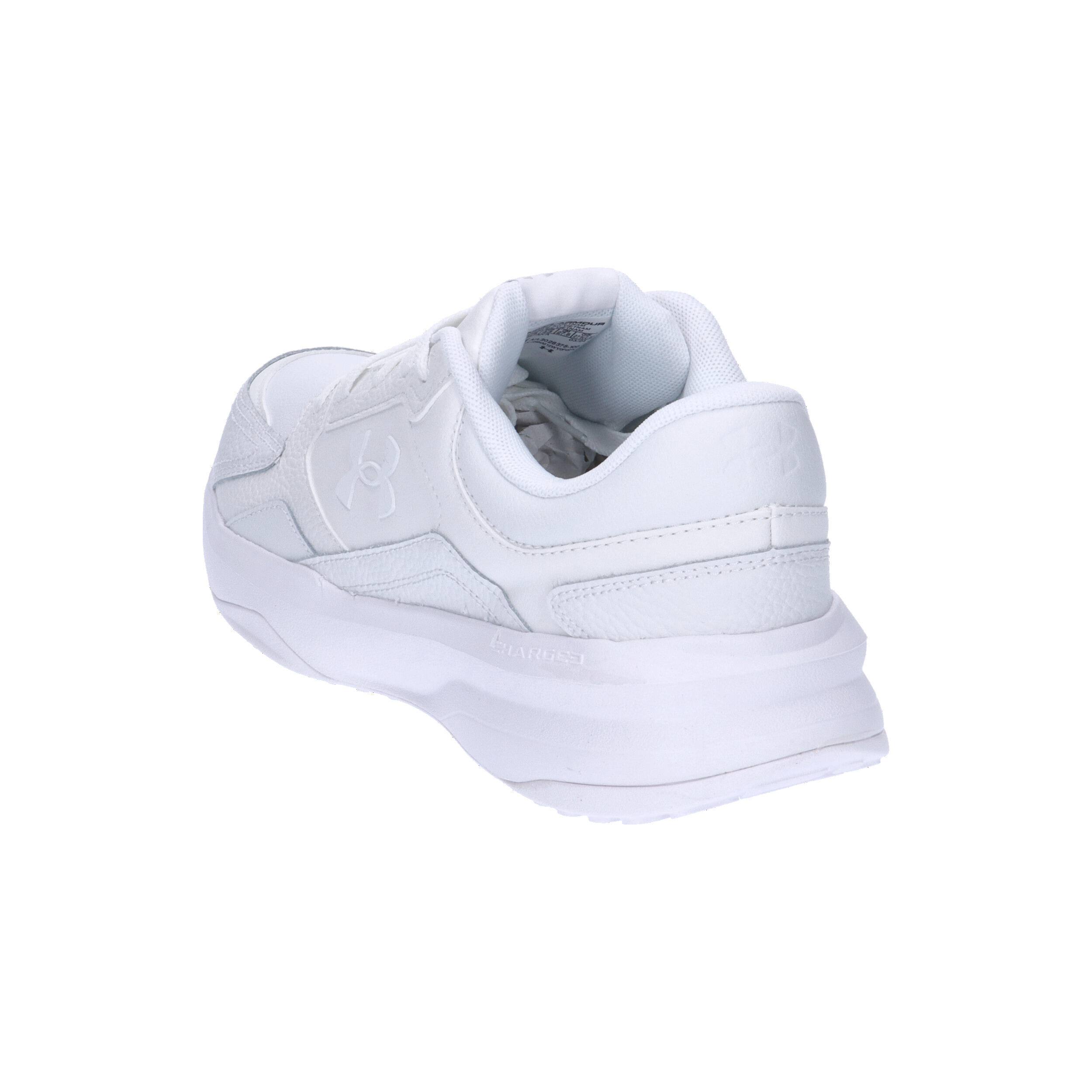 Under Armour Herren Edge LTHR Sneaker 3028375 100 White 4/7