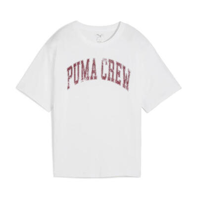 Puma Damen T-Shirt W Puma Crew Graphic Tee 527625