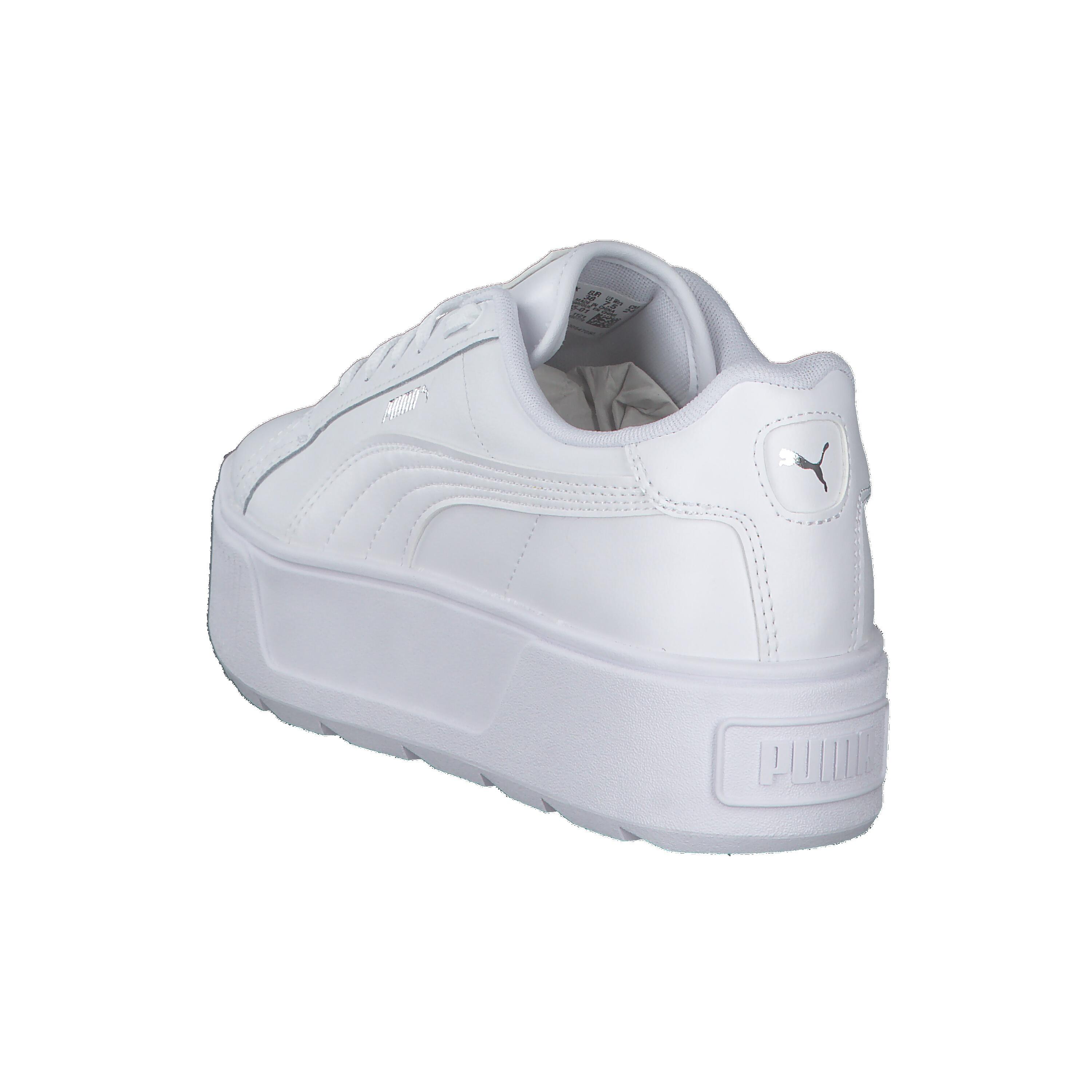 "Karmen" Sneaker für , Leder Damen Weiß 12/15
