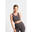 Body Bauchfreies Top Tank Fitness - Damen - Slate Blau