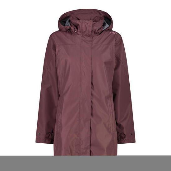 CMP Damen Regenjacke Woman Rain Jacket Button Hood 39X6646