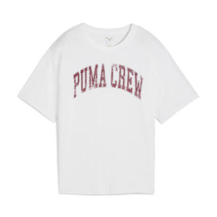 Puma Damen T-Shirt W Puma Crew Graphic Tee 527625