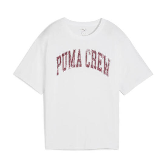 Puma Damen T-Shirt W Puma Crew Graphic Tee 527625