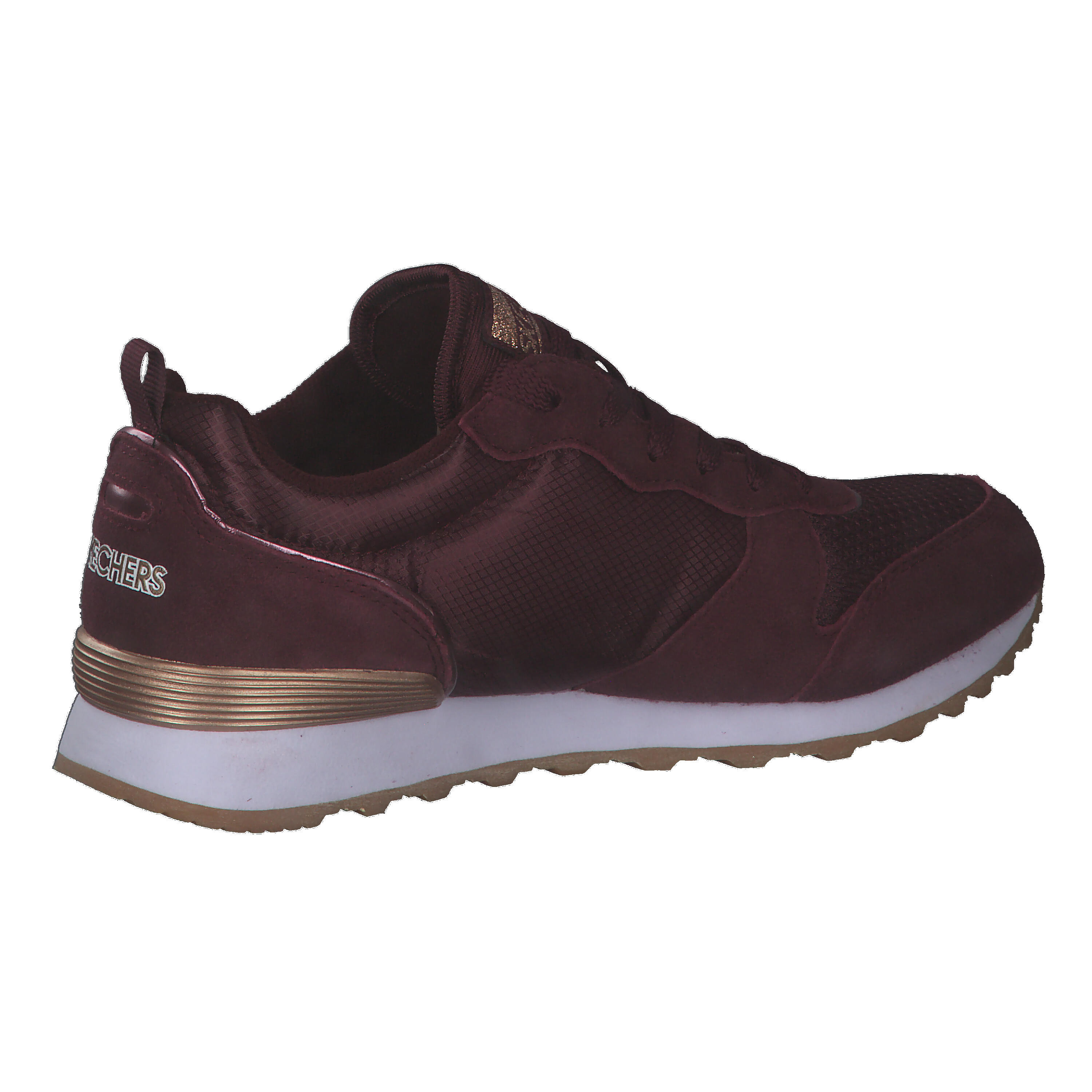 Baskets Skechers Modèle 85goldn Gurl Couleur Bordeaux 7/7