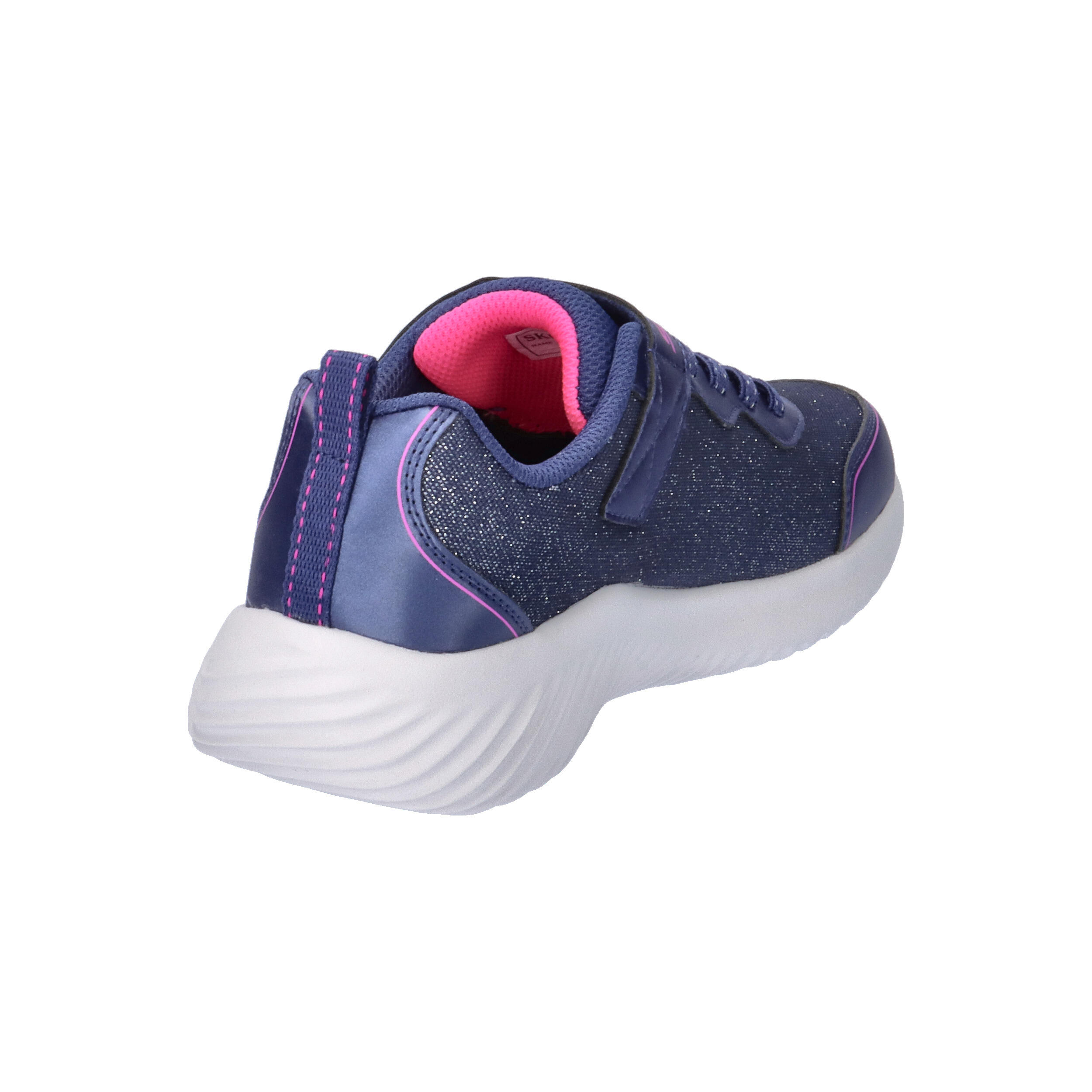 Baskets Skechers Modèle Bounder Girly Groove Couleur Bleu 6/7