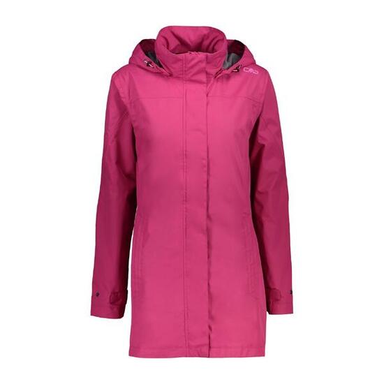 Veste imperméable à capuche avec boutons-pression femme CMP