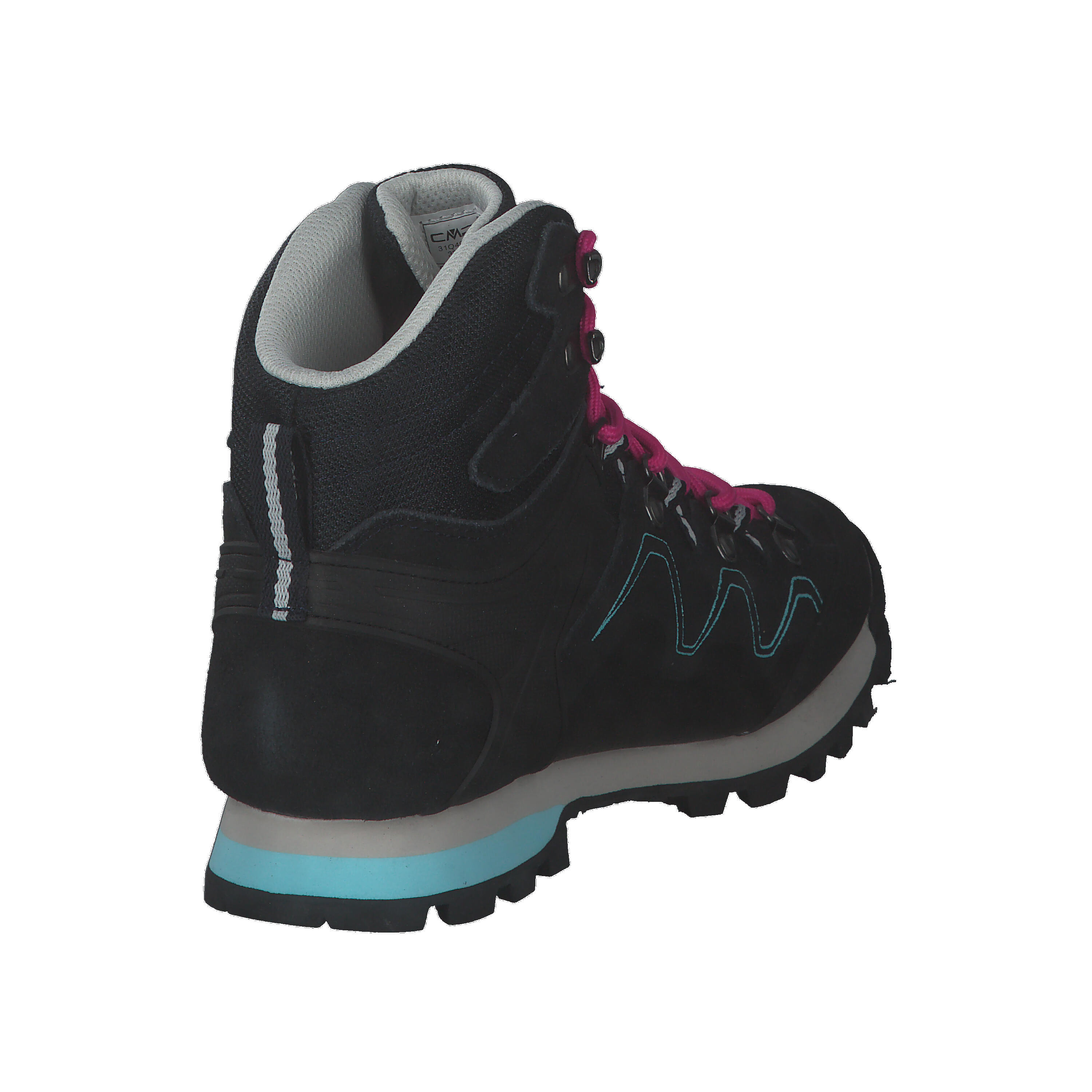 CMP Athunis Mid, Womens, Trekking, Trekking shoes, black 6/7