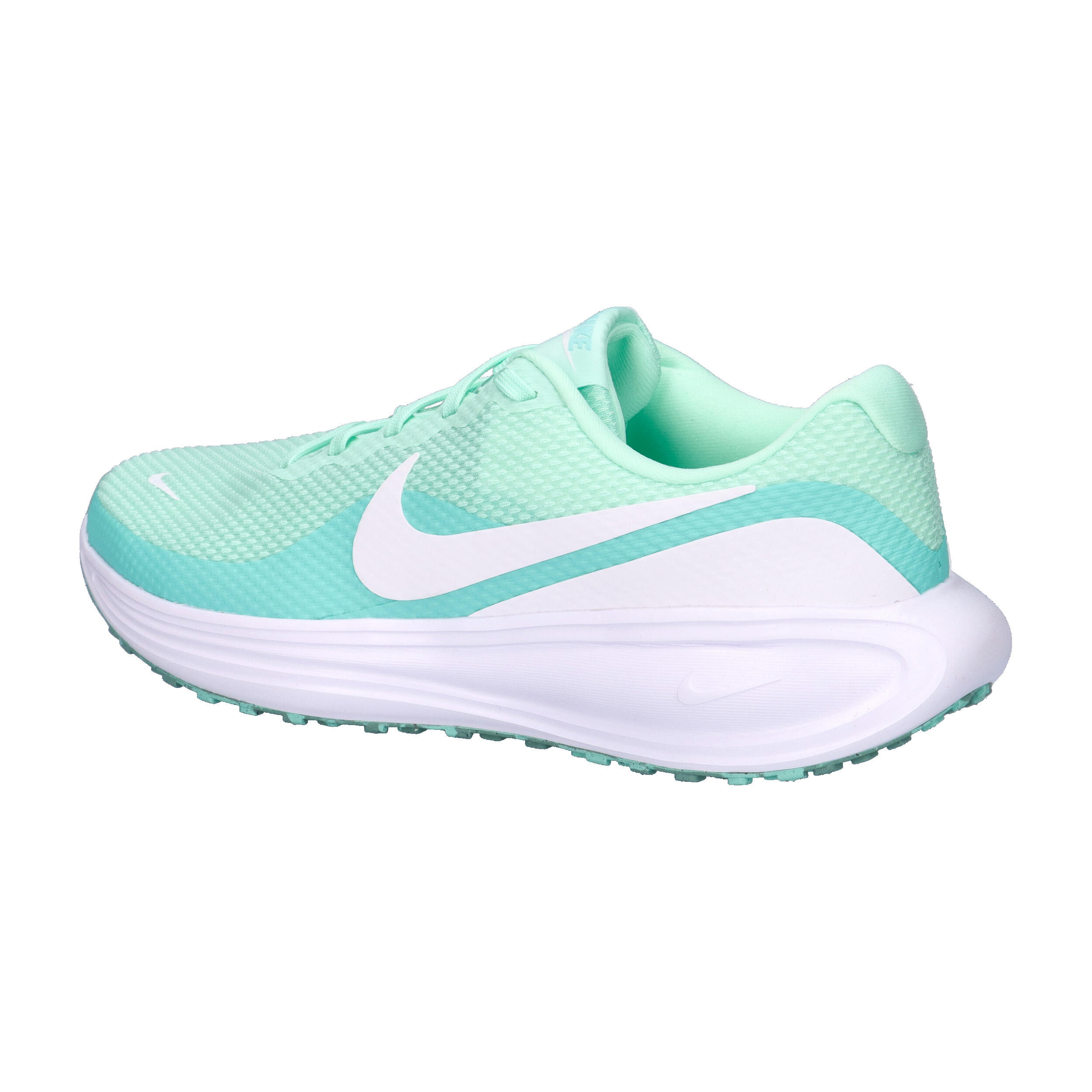 Chaussures de sport pour femme Nike Revolution 8 vertes 3/7