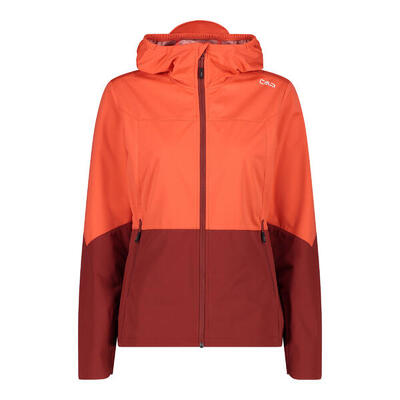 Cmp fix hood softshell damesjack