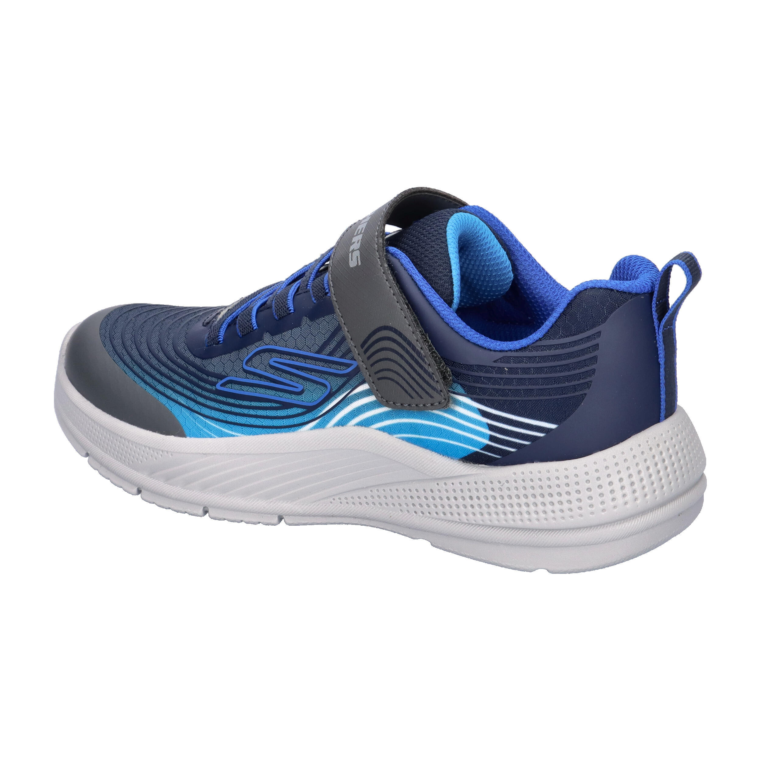 Zapatillas para Niño Skechers  microspec advance  Azul 3/7