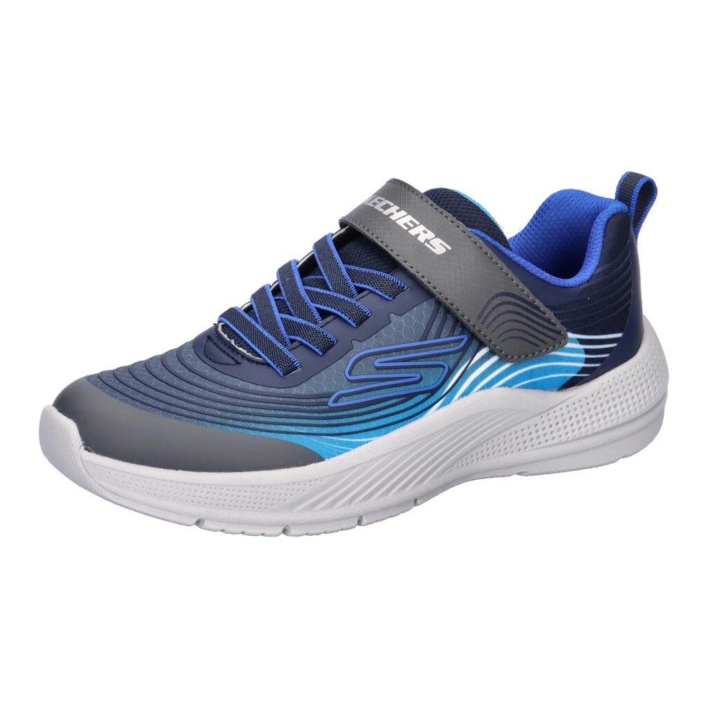 Skechers Microspec Advance Kids' Multicolour Mesh Shoes