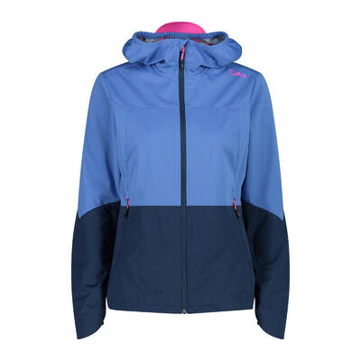 Cmp fix hood softshell damesjack