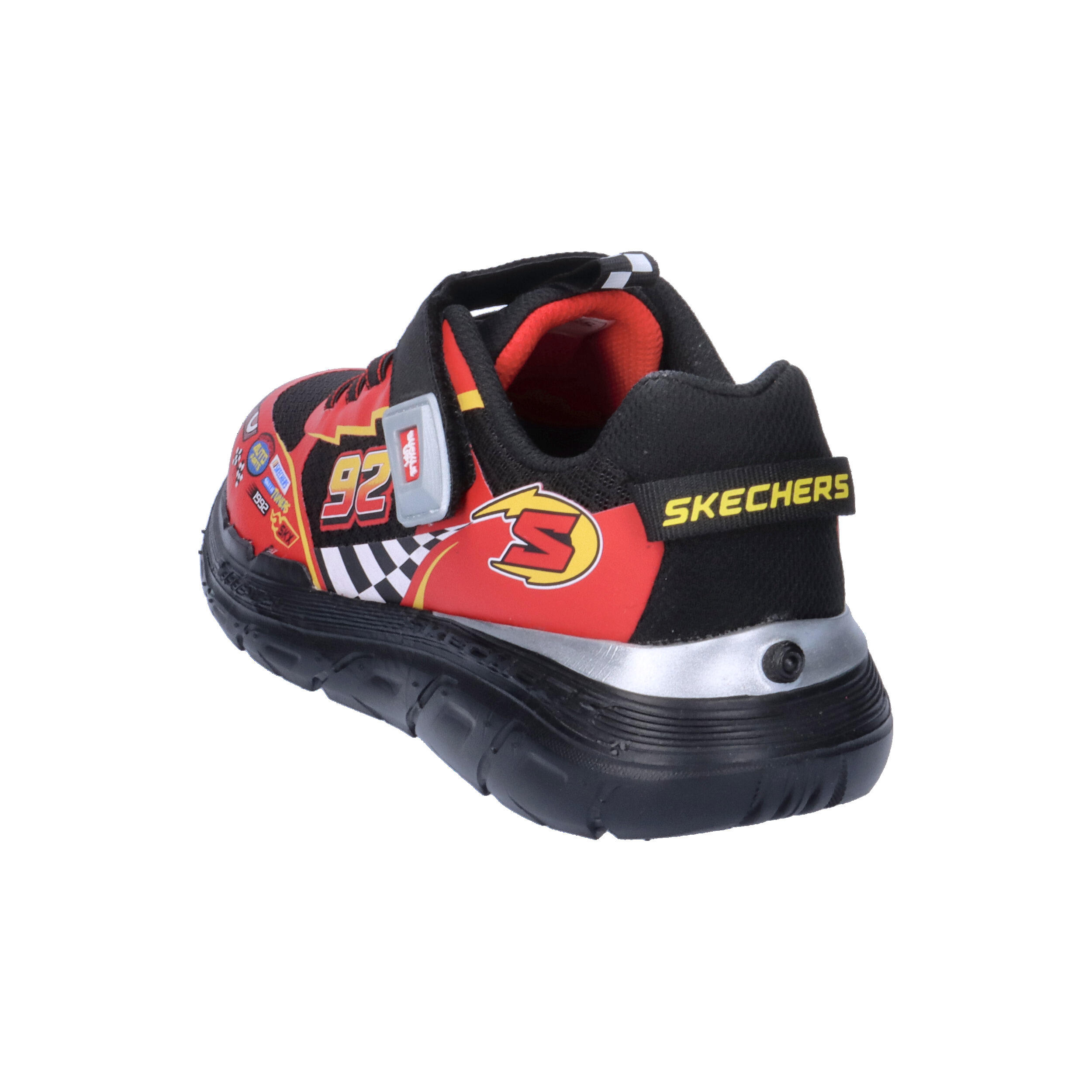 SKECHERS Bambini SKECH TRACKS Sneakers Nero / Nero / Rosso 12/15