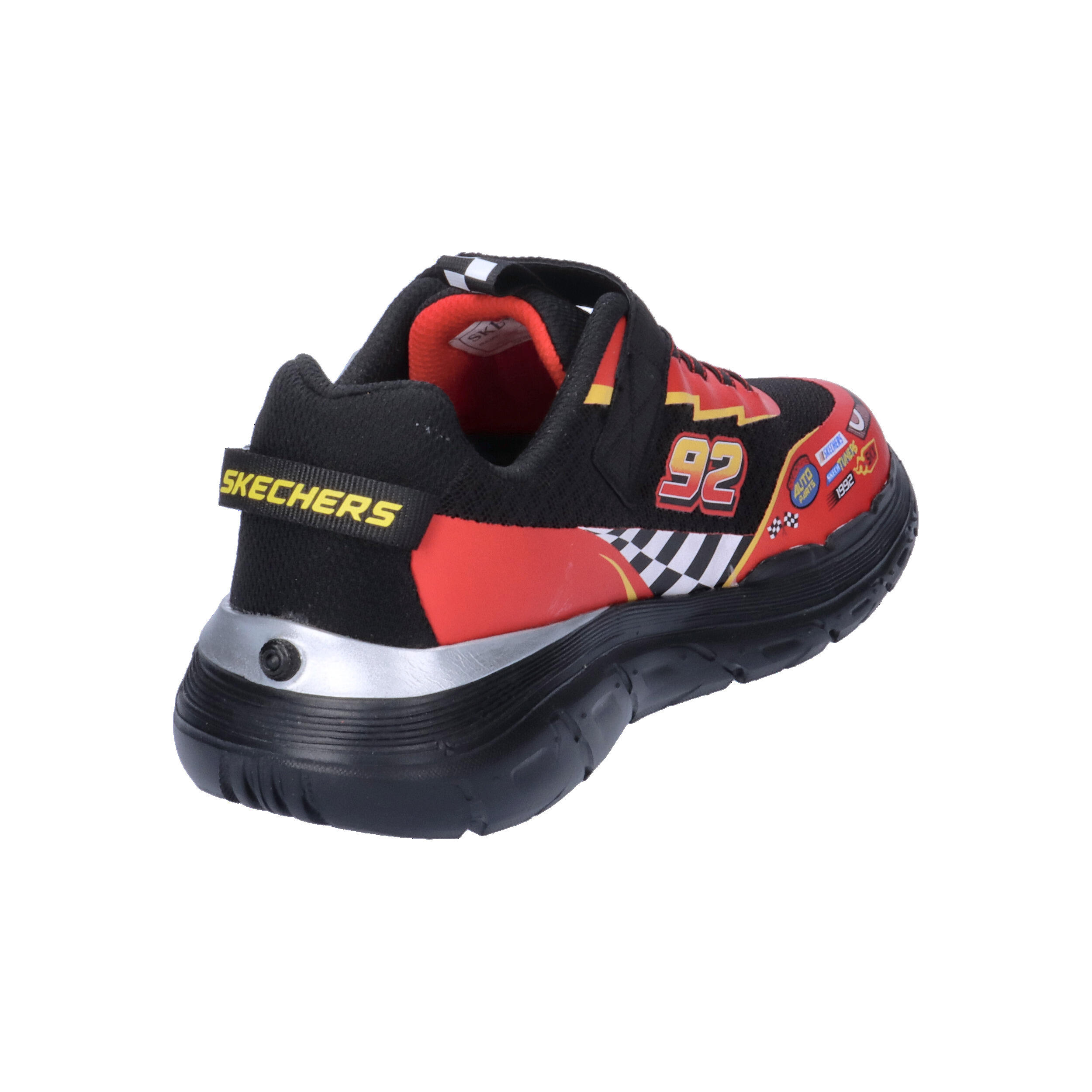 SKECHERS Kinderen SKECH TRACKS Sneakers Zwart / Zwart / Rood 6/7