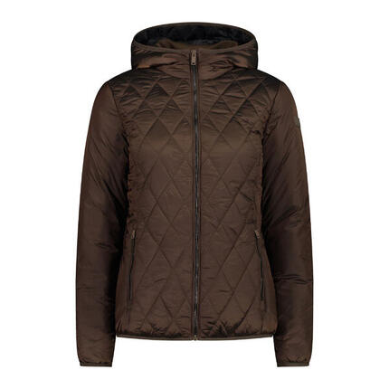 CMP Damen Steppjacke Woman Jacket Fix Hood 31K2816