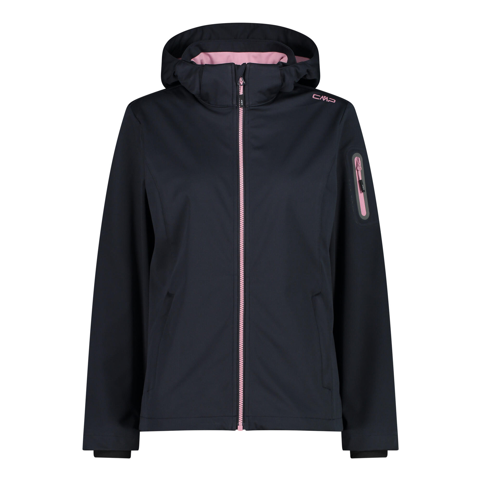 CMP Damen Softshelljacke Woman Jacket Zip Hood 39A5016