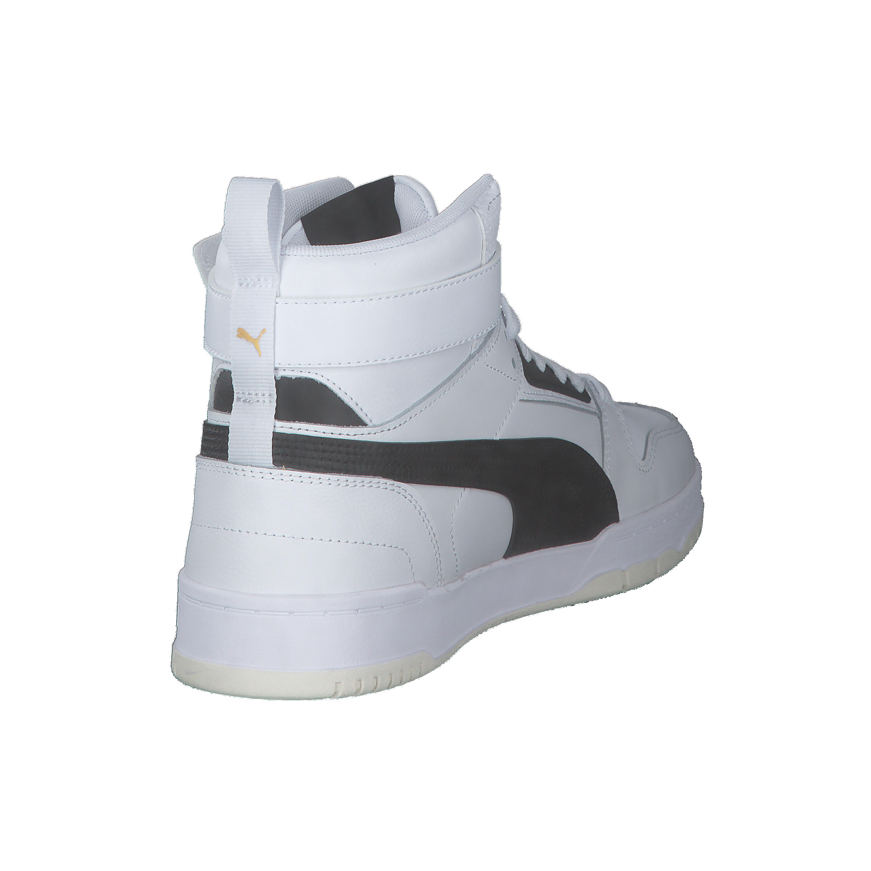 Puma - Basket Montante Cuir Puma Rbd Game - Homme - Baskets - Blanc|noir - 43 - Decathlon