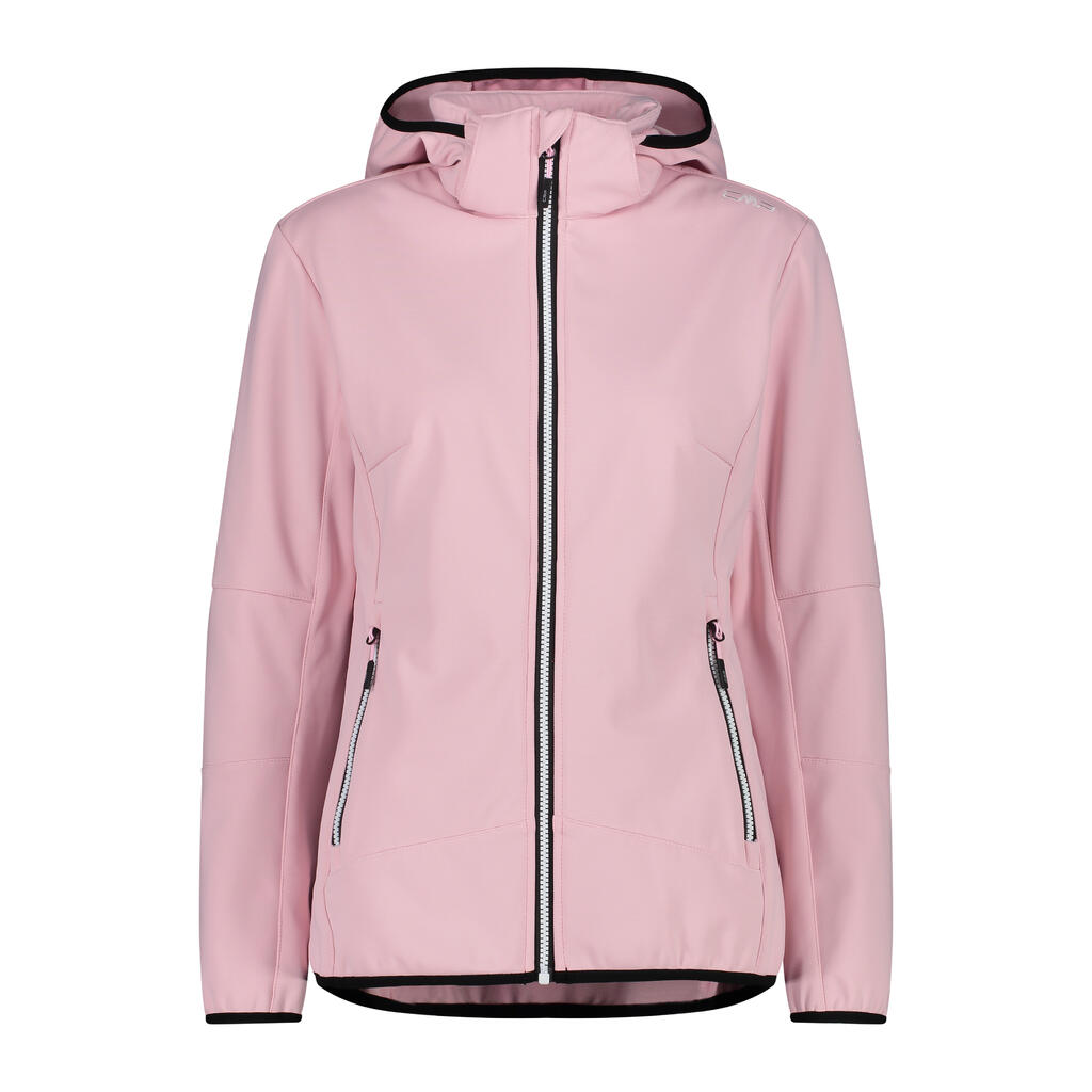 Waterproof jacket with zipped hood for women CMP