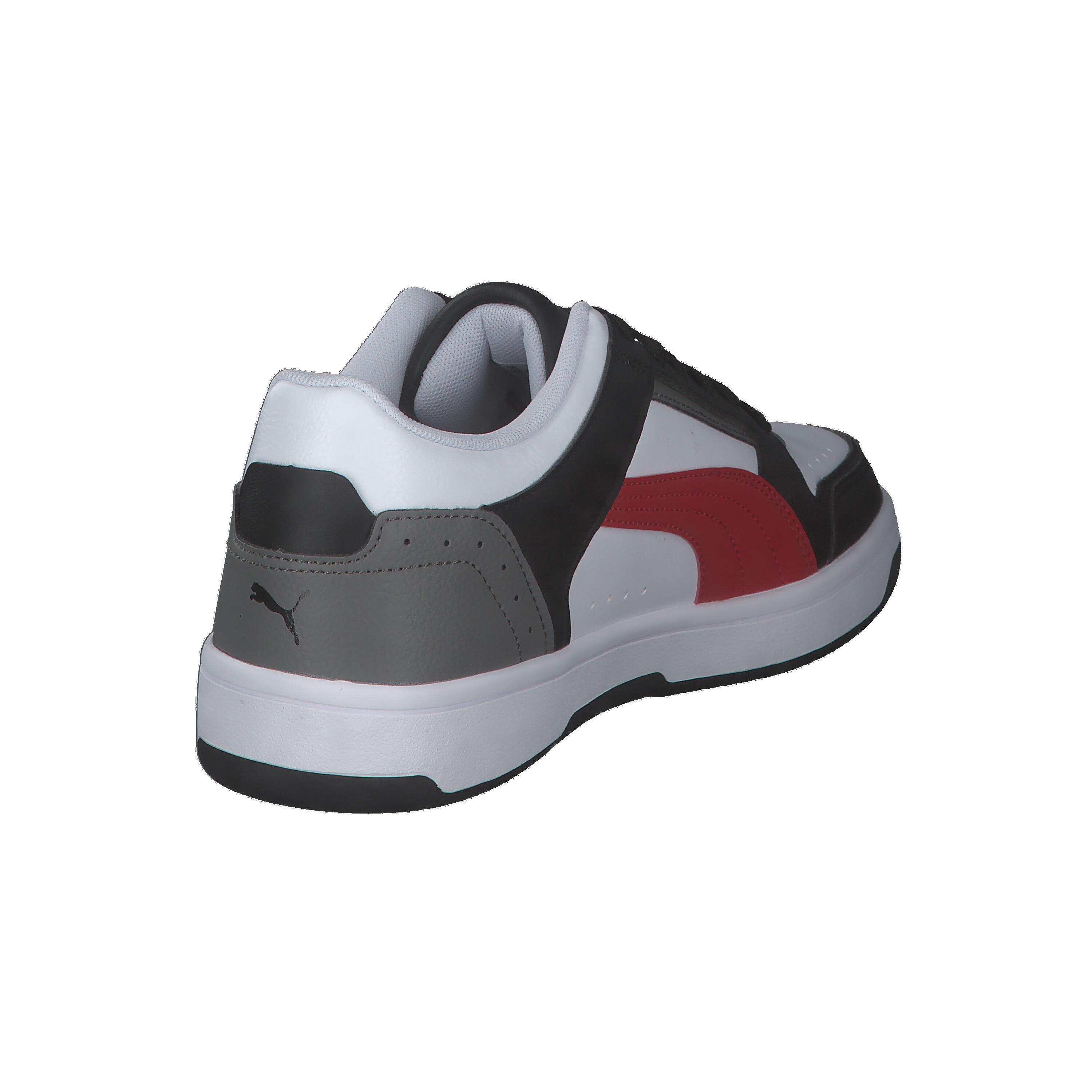 Puma Rebound JOY Low Top Herren Sneaker Sportschuh 380747 weiss rot 6/7