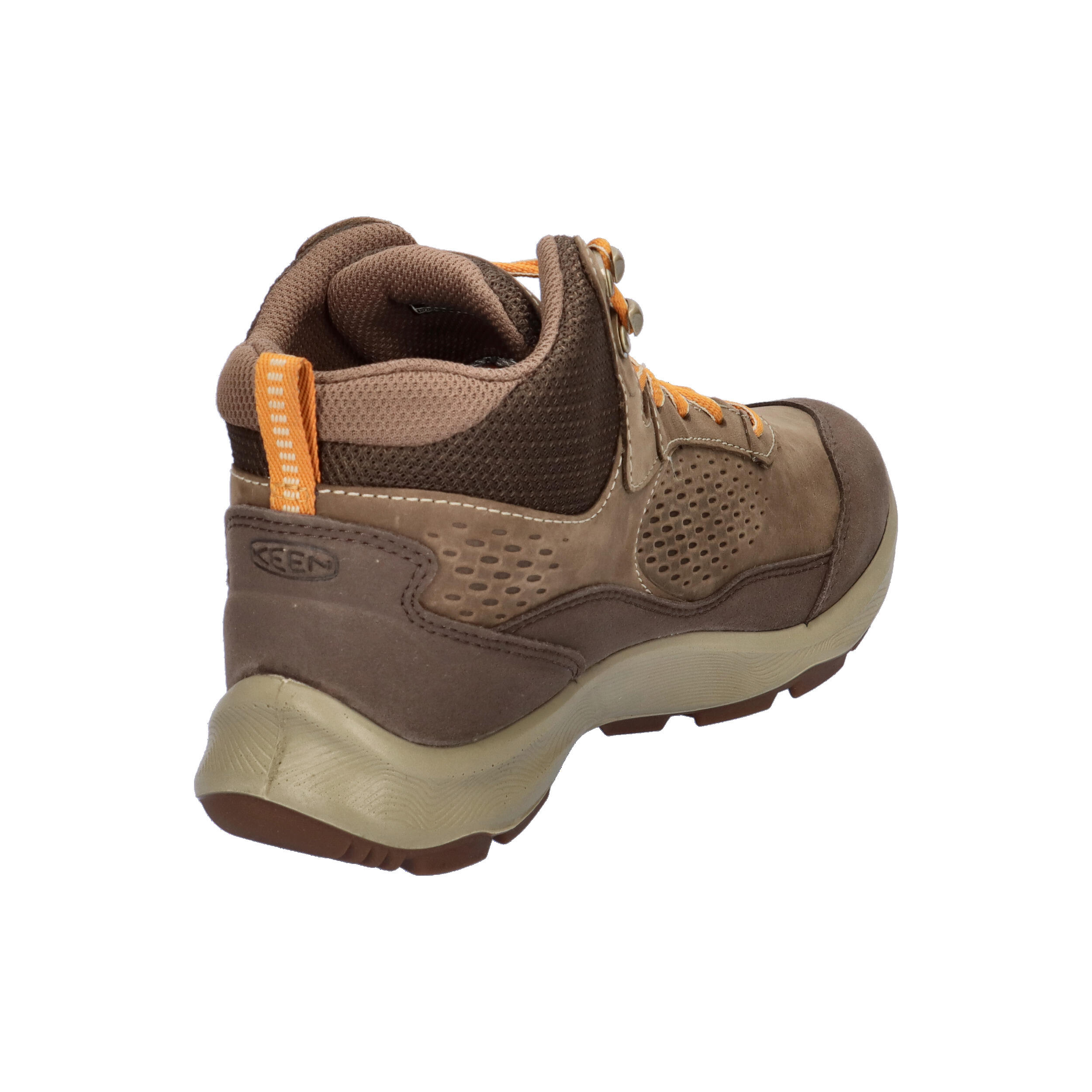 Leren damesschoenen Keen Wmns Terradora Explorer Mid Wp Canteen/curry bruin 6/7
