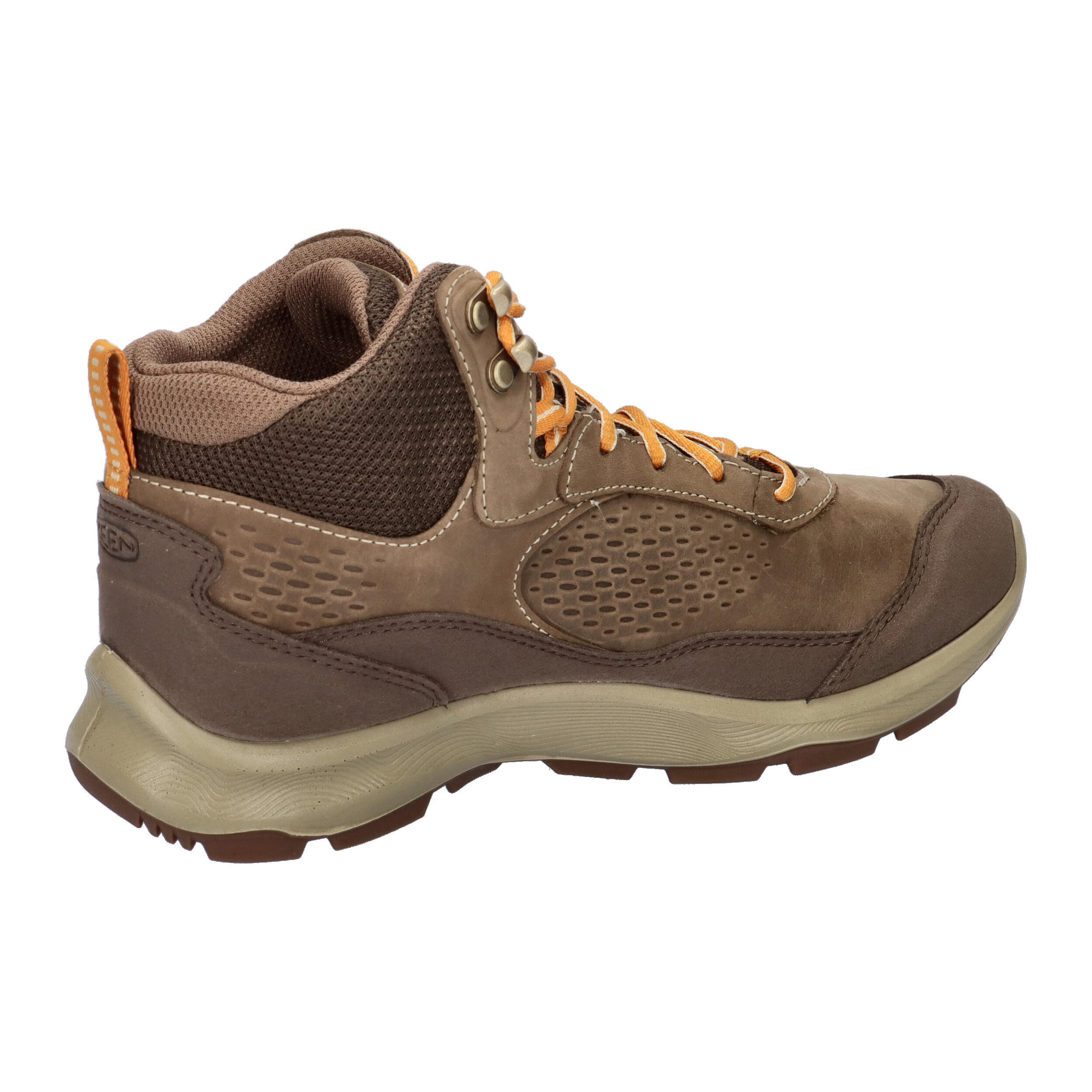 Leren damesschoenen Keen Wmns Terradora Explorer Mid Wp Canteen/curry bruin 7/7