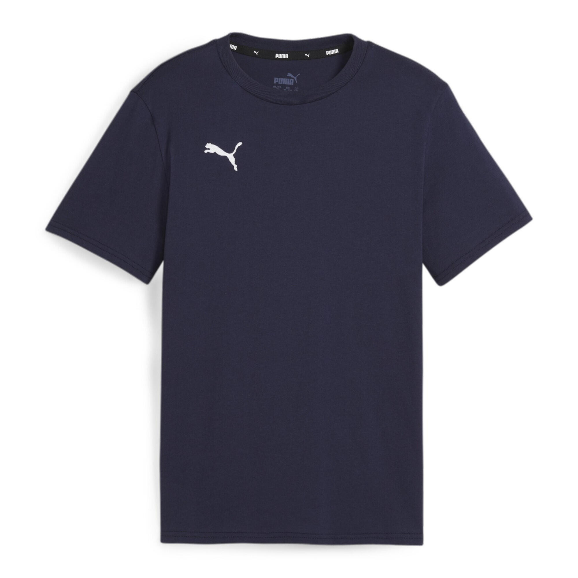 Tricou pentru copii Puma Teamgoal Casuals Tee Jr Blue