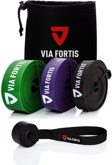 Elastikband mit Übungsanleitung für Fitness, Gymnastik, Dehnung