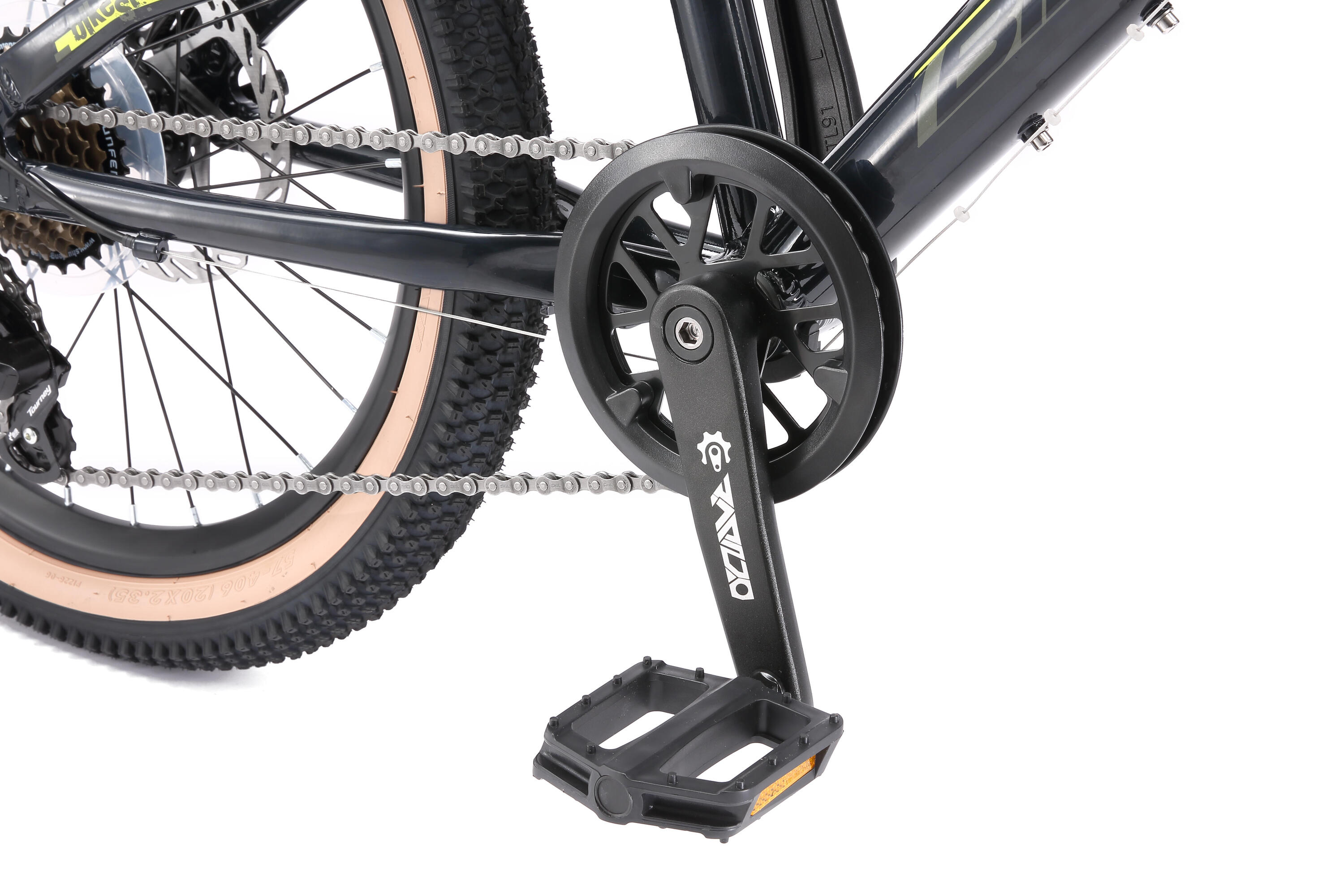 VTT 20" aluminium, vélo enfant 6 ans, semi-rigide, 21 vitesses, frein à disque 7/7