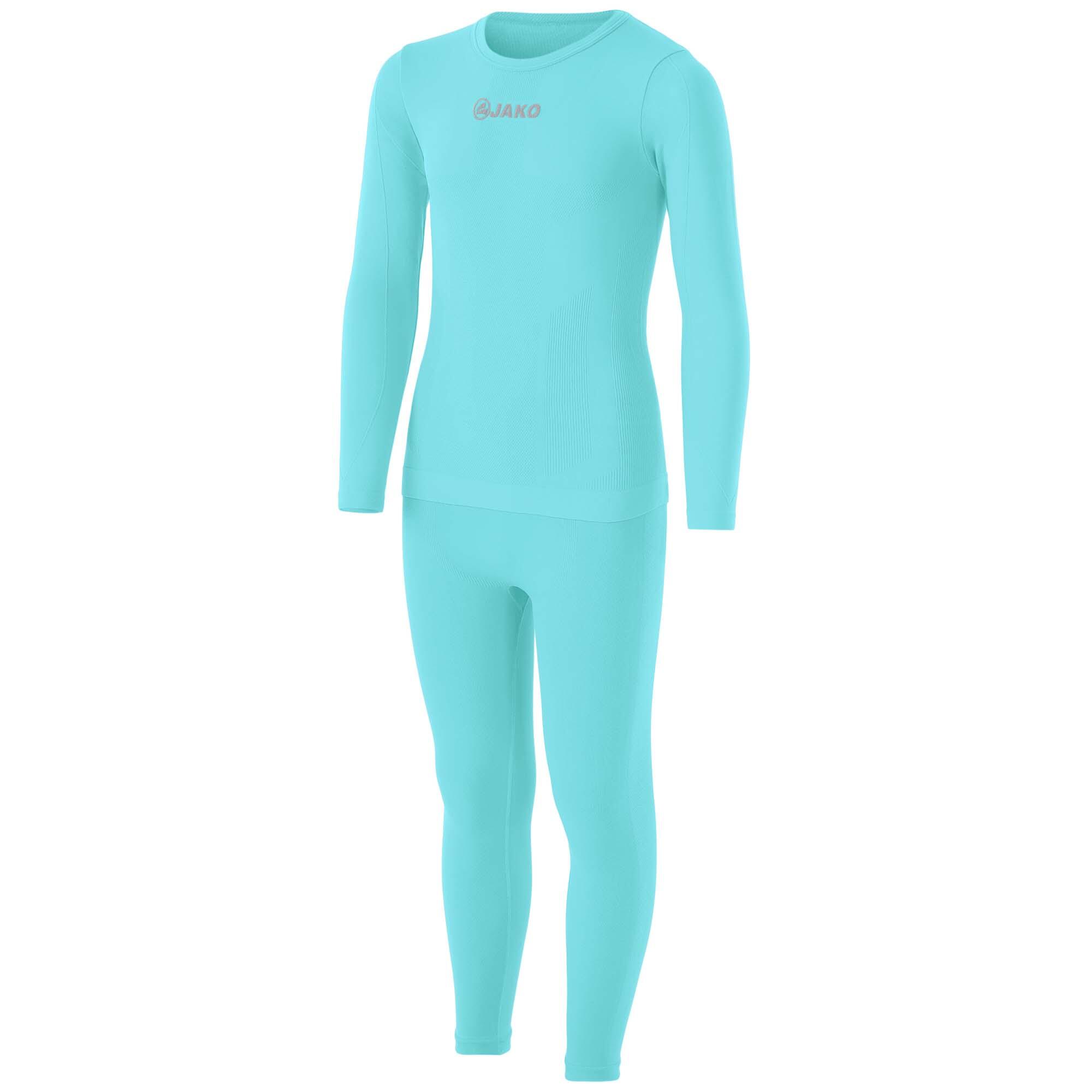JAKO Jako Mädchen Thermo-Unterwäsche Set Longsleeve + Long Tight C6353