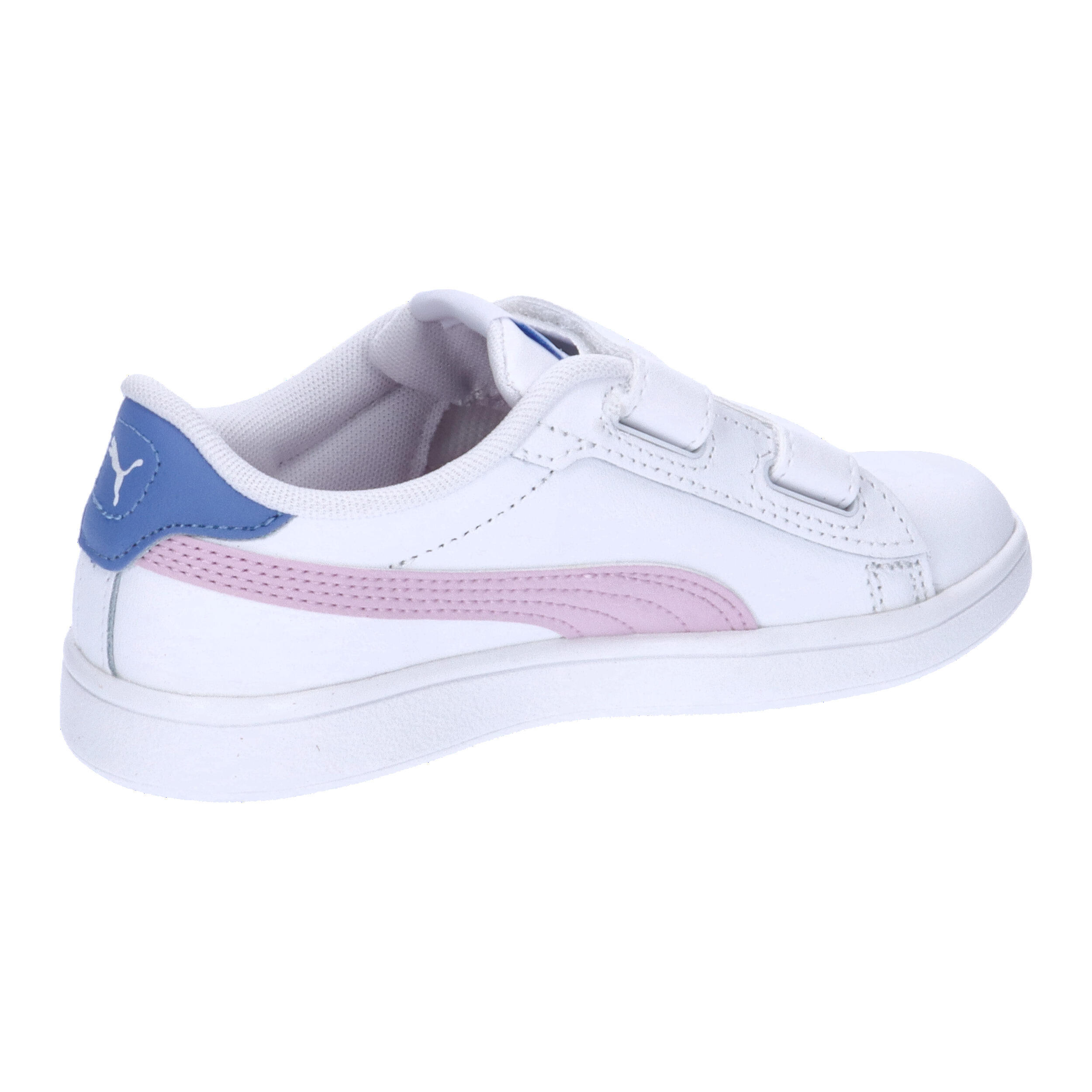 Smash 3.0 Leather Sneakers Jugendliche PUMA White Grape Mist Blue Skies Purple 7/7