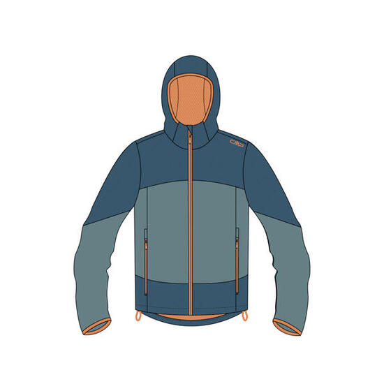 CMP Jungen Softshelljacke Kid Jacket Fix Hood 34Z5224