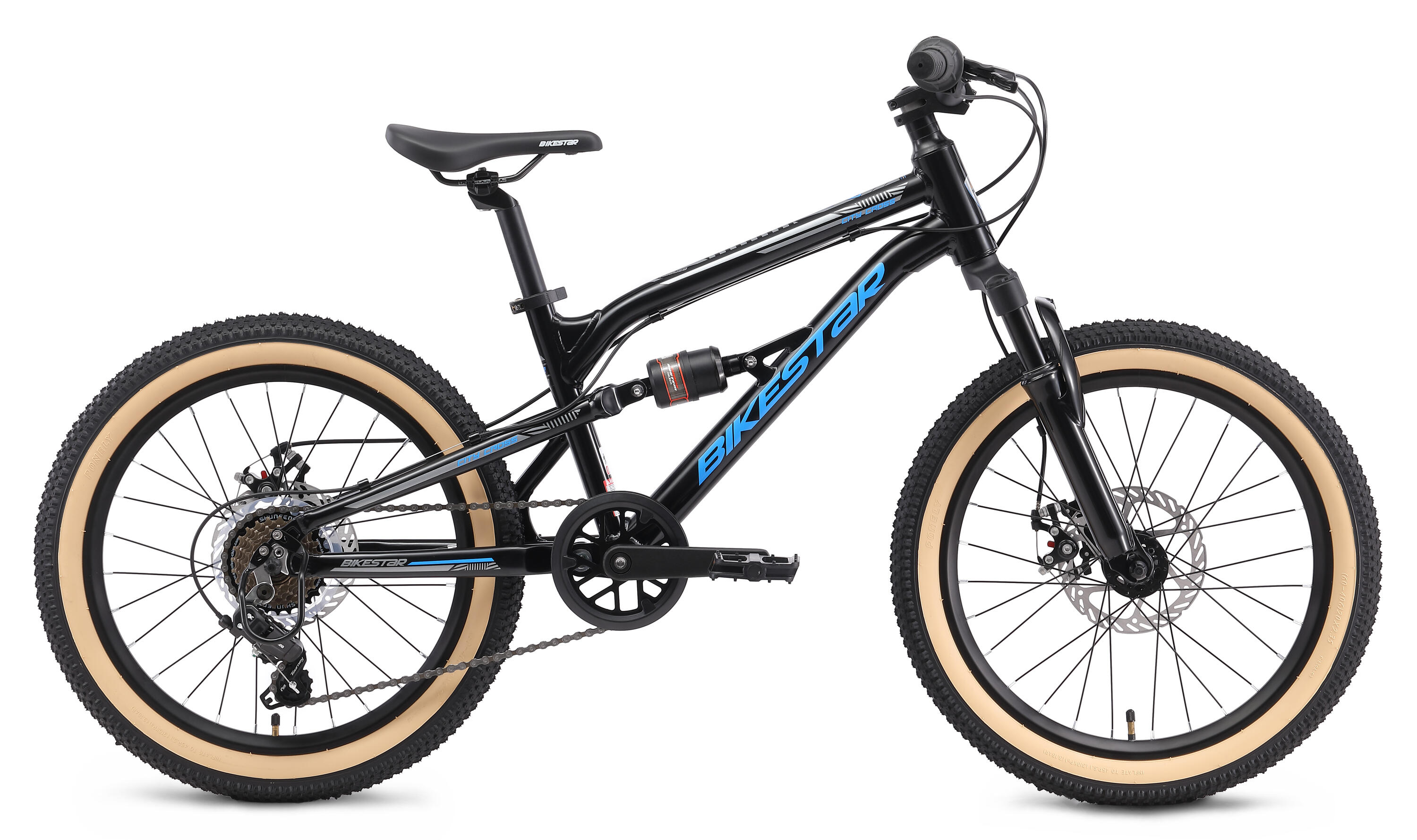 MTB 20" aluminium, Kinderrad 6 Jahre, hardtail, 21 Gang, Scheibenbremse 2/7