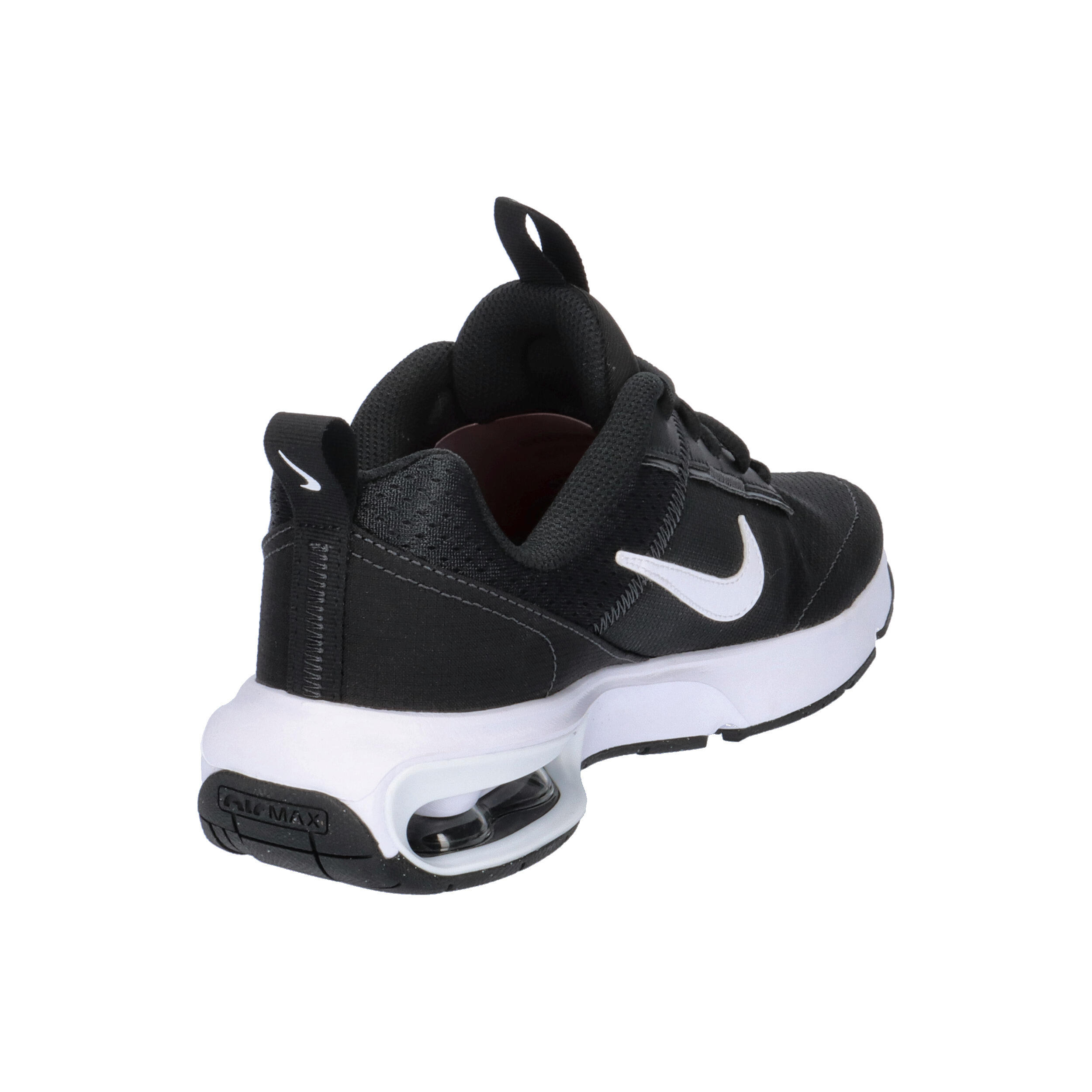 Childrens/Kids Air Max Trainers (Black/White) 6/7