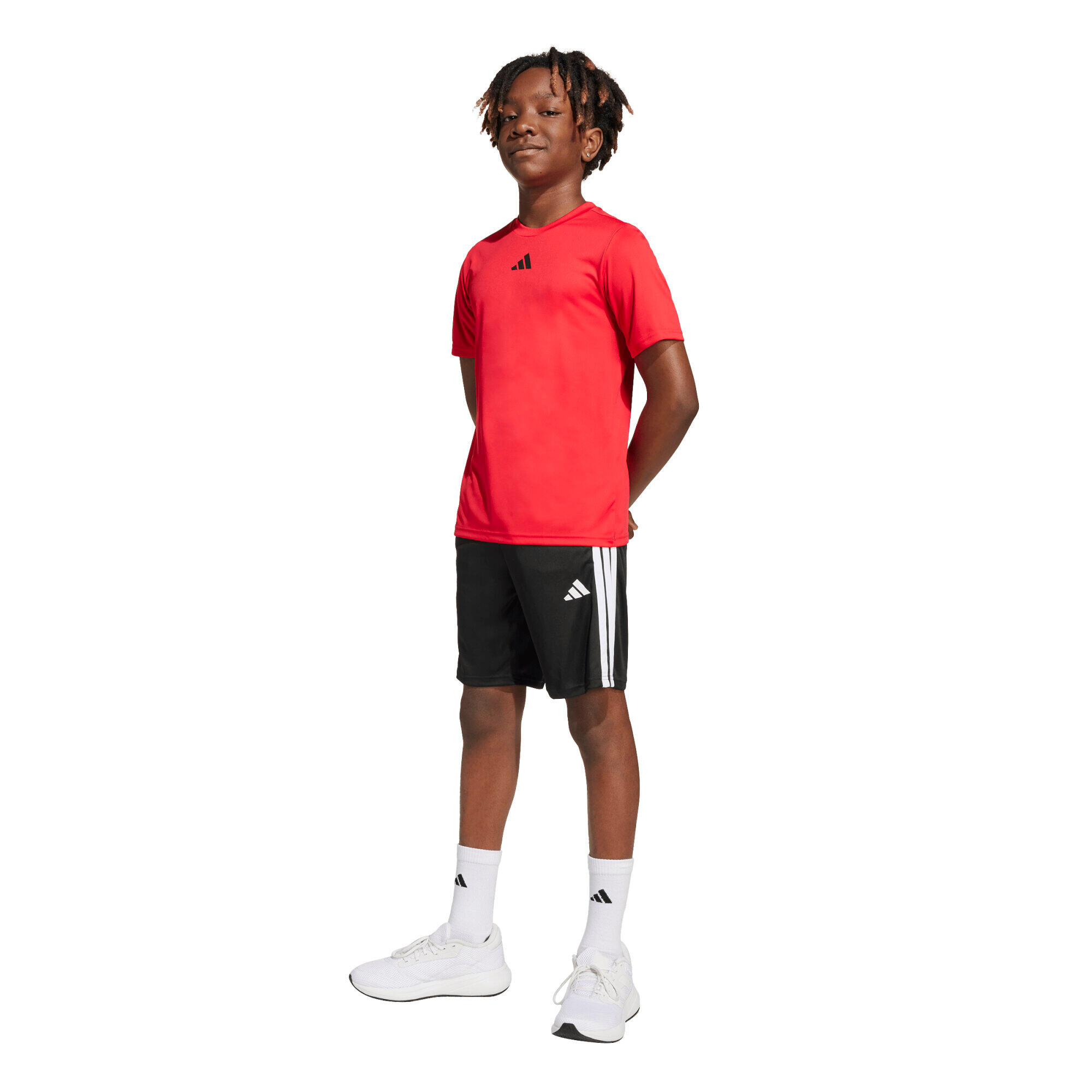 Complete tracksuit Adidas model JJ1028 for unisex children 4/7