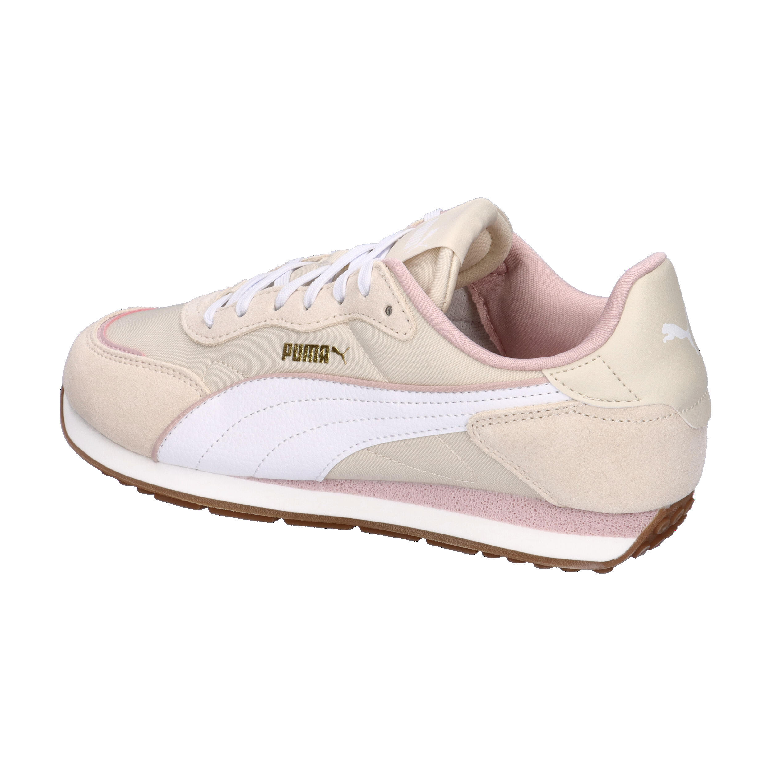 Puma ST MILER ROSE Baskets basses femme beige/corail pâle 3/7