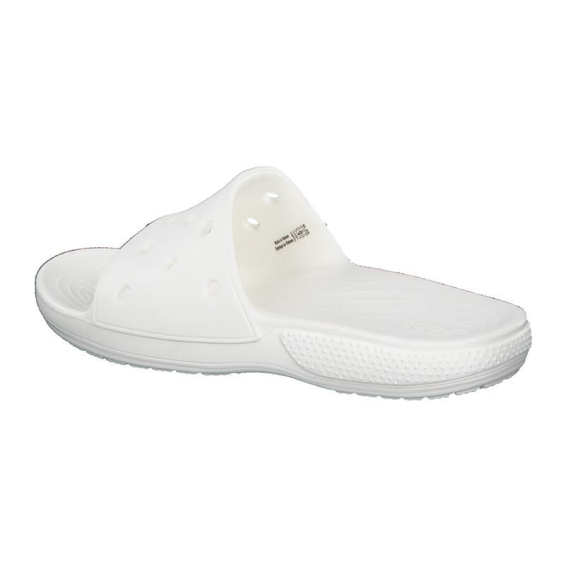 Slapi unisex Crocs Classic Slide, Alb