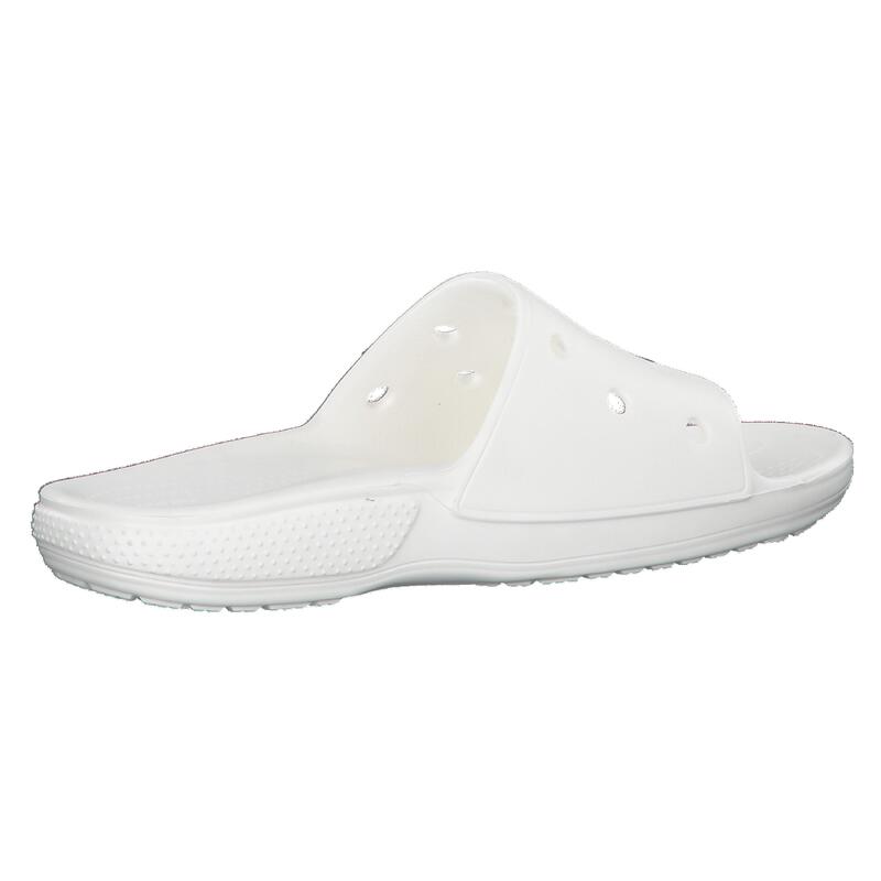Slapi unisex Crocs Classic Slide, Alb
