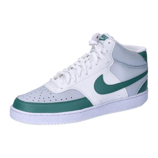 NIKE Scarpe bianco verde Court Vision Mid NN da basket da uomo