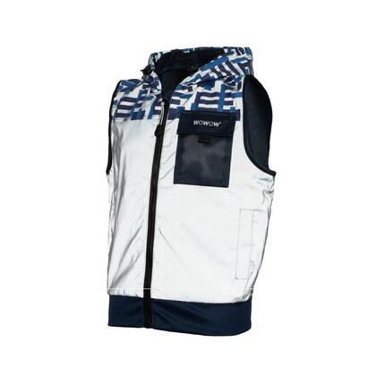 WOWOW Yoho kurtka odblaskowa dla dzieci niebieska L