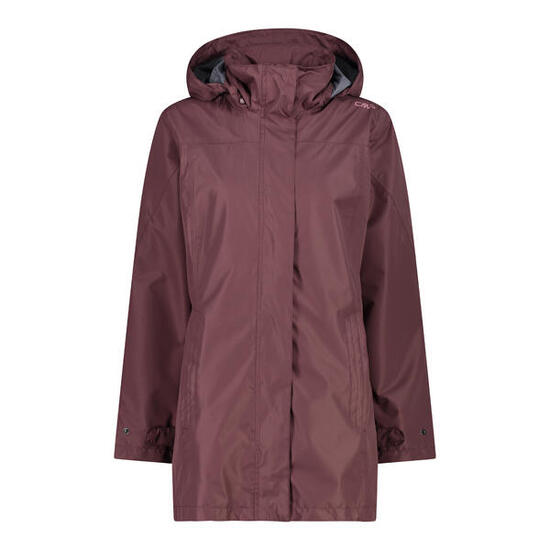 CMP Damen Regenjacke Woman Rain Jacket Button Hood 39X6646