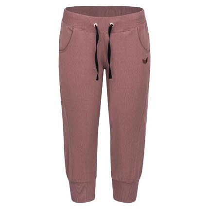 Damen 3/4 Sweathose mit buendchen