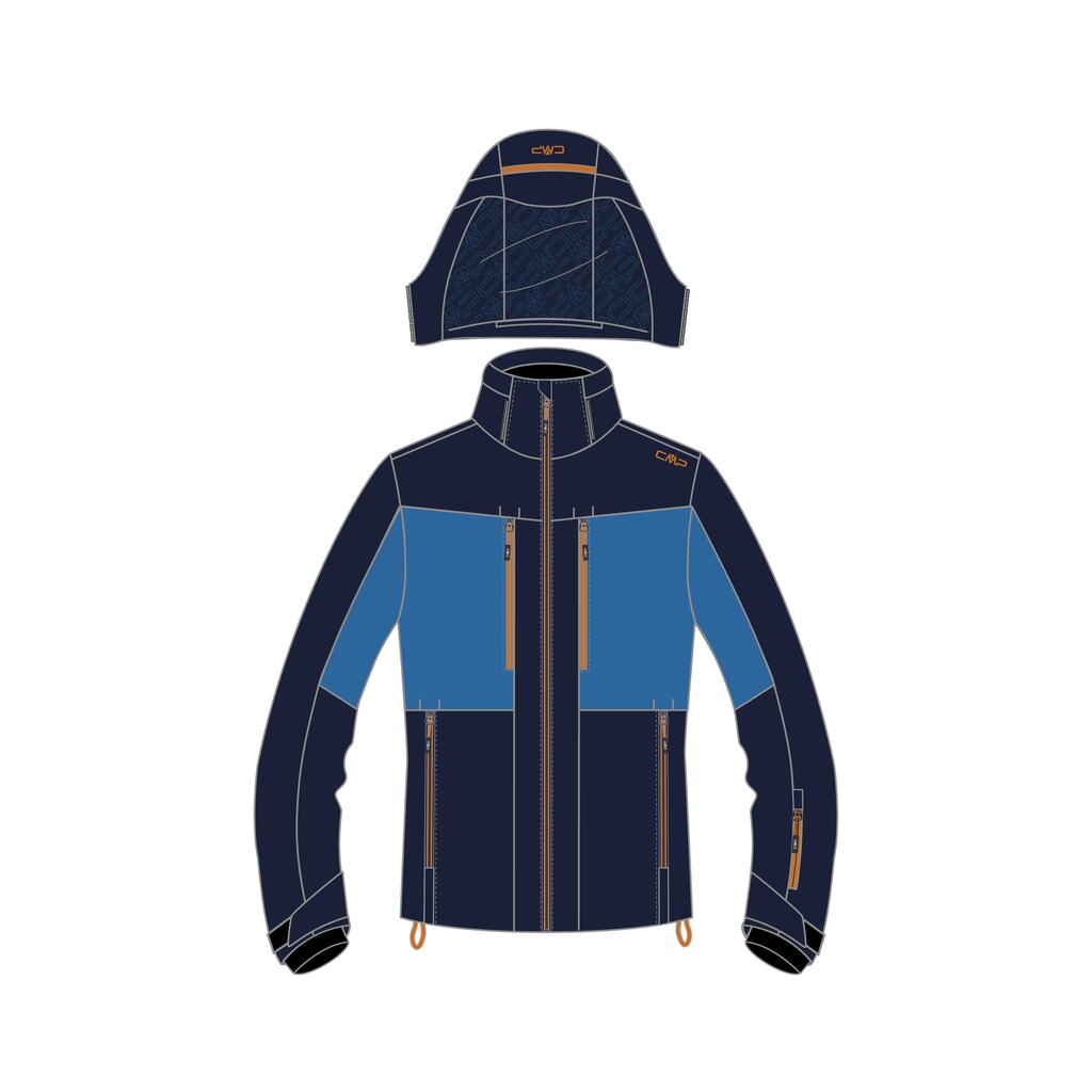 Hooded zip ski jacket CMP